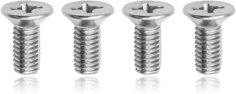 Hirificing 4PCS Rotor Screws Brake Rotor Retaining Screw, Brake Disc Rotor Screws 93600-06014-0H- for Front and Rear for Honda, Acura, Hyundai, Kia Models, Stainless Steel Retaining Hardware Bolts - Image 1